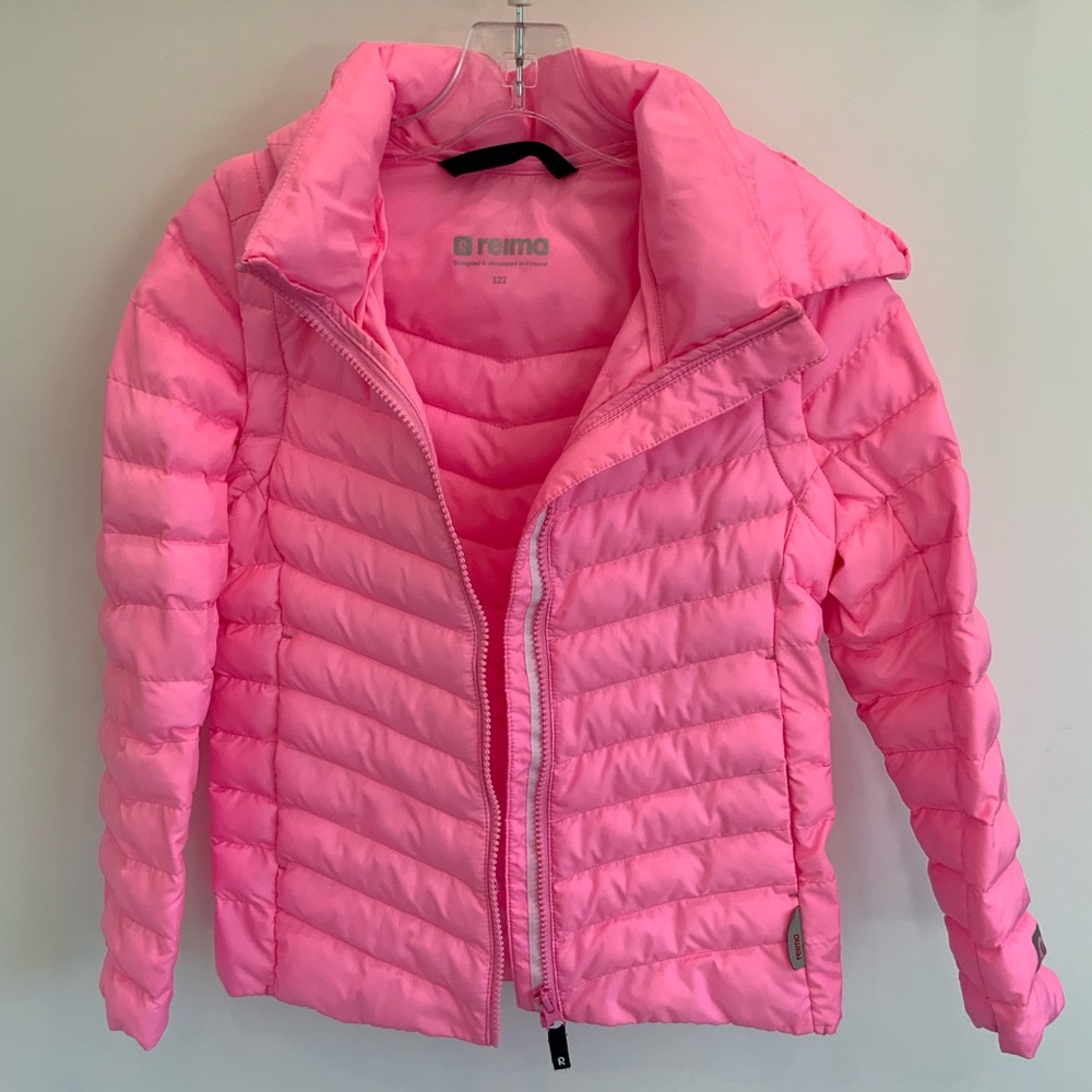 Girls Pink Waterproof Primaloft Insulated Jacket